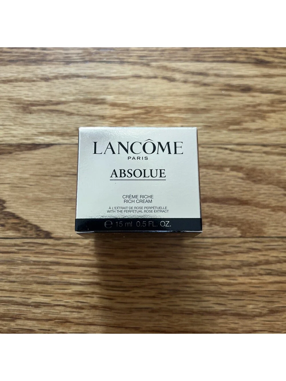 NIB Lancome Absolue Rich Creme Créme Riche deluxe travel size 15ml / 0.5oz fresh